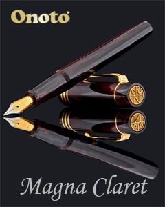 오노토 매그나 클라렛 만년필 한정판 Magna Claret